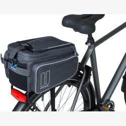 Cykeltaske til bagagebrer Basil Sport Design Trunkbag MIK 7 til 15 liter 36 x 26 x 18 cm - gr