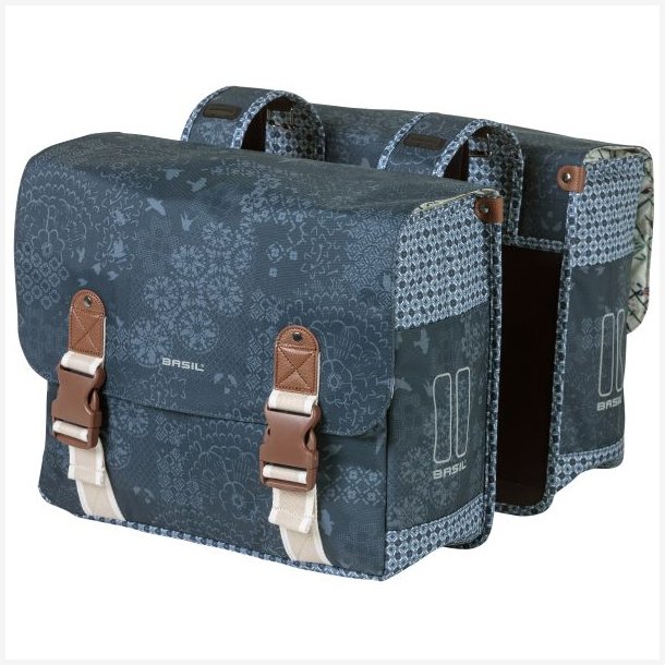 Dobbelt cykeltaske Basil Bohme Carry All 35 liter 37 x 15 x 37 cm - bl
