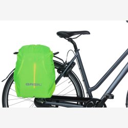 Basil B-Safe Commuter laptop cykelrygsk Nordlicht 13L 26x13x40 cm - olivengrn