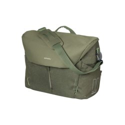 Cykeltaske til PC Basil B-Safe Commuter Nordlicht 17 liter 41 x 14 x 32 cm - olivengrn