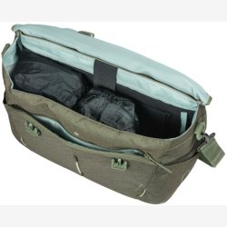Cykeltaske til PC Basil B-Safe Commuter Nordlicht 17 liter 41 x 14 x 32 cm - olivengrn