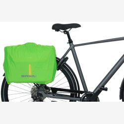 Cykeltaske til PC Basil B-Safe Commuter Nordlicht 17 liter 41 x 14 x 32 cm - olivengrn