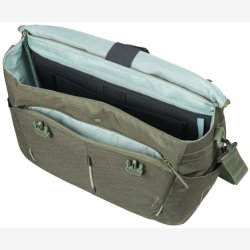 Cykeltaske til PC Basil B-Safe Commuter Nordlicht 17 liter 41 x 14 x 32 cm - olivengrn