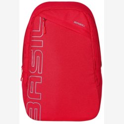 Cykelrygsk Basil Flex 17 liter 33 x 17 x 52 cm - signal rd