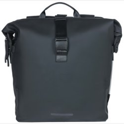 Dobbelt cykeltaske Basil SoHo Nordlicht 41 liter 31 x 13 x 37 cm - sort
