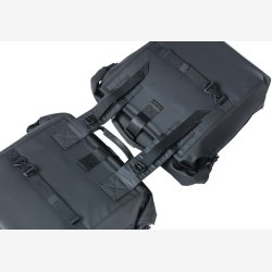 Dobbelt cykeltaske Basil SoHo Nordlicht 41 liter 31 x 13 x 37 cm - sort