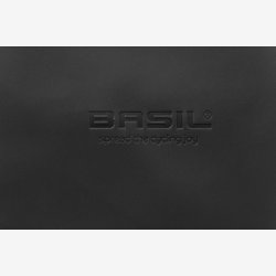 Cykelrygsk Basil SoHo Nordlicht 17 litre 31 x 14 x 37 cm - sort, vandtt