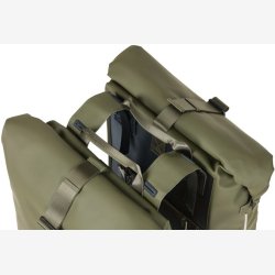 Dobbelt cykeltaske Basil SoHo Nordlicht 41 liter 31 x 13 x 37 cm - mosgrn