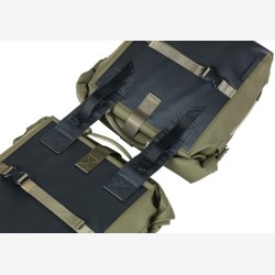 Dobbelt cykeltaske Basil SoHo Nordlicht 41 liter 31 x 13 x 37 cm - mosgrn