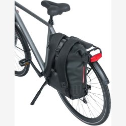 Cykelrygsk Basil SoHo Nordlicht 17 litre 31 x 14 x 37 cm - sort, vandtt