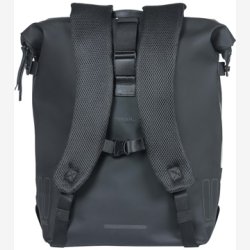 Cykelrygsk Basil SoHo Nordlicht 17 litre 31 x 14 x 37 cm - sort, vandtt