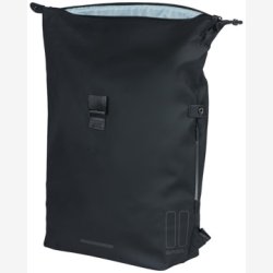 Cykelrygsk Basil SoHo Nordlicht 17 litre 31 x 14 x 37 cm - sort, vandtt