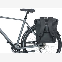 Cykelrygsk Basil SoHo Nordlicht 17 litre 31 x 14 x 37 cm - sort, vandtt