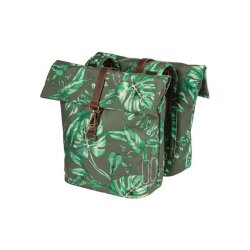 Dobbelt cykeltaske Basil Ever-Green 28 til 32 liter 28 x 16 x 35 cm - timiangrn