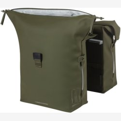 Dobbelt cykeltaske Basil SoHo Nordlicht MIK 41 liter 31 x 13 x 37 cm - mosgrn