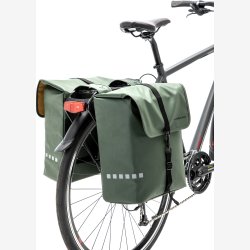 Dobbelt cykeltaske New Looxs Odense 39 liter 34 x 16 x 38 cm (x2) - grn