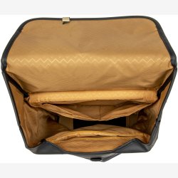 Cykelrygsk New Looxs Odense 18 liter 30 x 17 x 43 cm - sort, vandtt