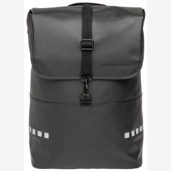 Cykelrygsk New Looxs Odense 18 liter 30 x 17 x 43 cm - sort, vandtt