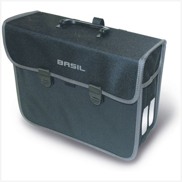 Cykeltaske Basil Malaga 13 liter 32 x 13 x 29cm - sort