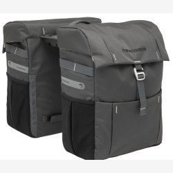 Dobbelt cykeltaske New Looxs Vigo Racktime 37 liter 31 x 15 x 40 cm  (2x) - gr