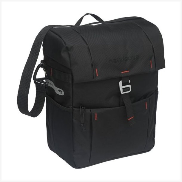 Cykeltaske New Looxs Vigo 18,5 liter 31 x 40 x 15 cm - sort