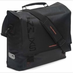 Cykeltaske til computer New Looxs Varo Messenger 15 liter 39 x 30 x 13 cm - sort, vandtt