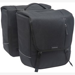Dobbelt cykeltaske New Looxs Nova Double Racktime 32 liter 35 x 35 x 15 cm(2x) - sort
