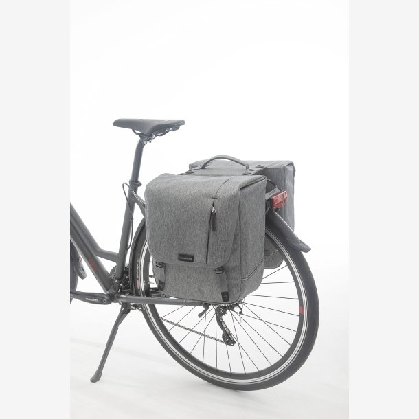 Double Cykeltaske New Looxs Nova Double Racktime 32 liters 35 x 35 x 15 cm(2x) - grey