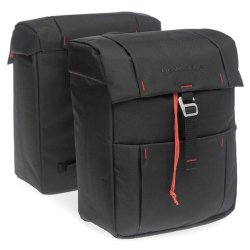 Dobbelt cykeltaske New Looxs Vigo Atran AVS 37 liter 31 x 40 x 15 cm (2x) - sort