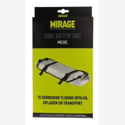 Opbevaringstaske til elcykel batteri Mirage Battery Safe "Michel"