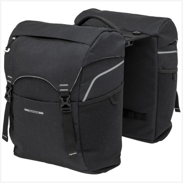 Dobbelt cykeltaske New Looxs Sports Double MIK 32l - sort