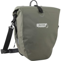 Cykeltaske Bchel 100% vandtt 25,4 liter - olivengrn