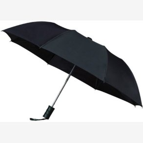 Foldable umbrella 92cm automatic - black