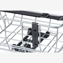 Cykelkurv Basil Portland Front 25 liters 43 x 36 x 22 cm - chrome