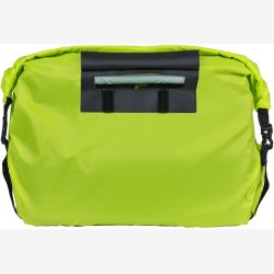 Regnslag til cykeltaske Basil Keep Dry and Clean - vandret - neongul, reflekterende