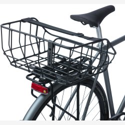 Cykelkurv Basil Portland Rear MIK 25 liter 43 x 36 x 22 cm - matt black