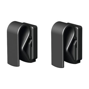 Basil Hook-On system - s�t med 2 kroge - sort