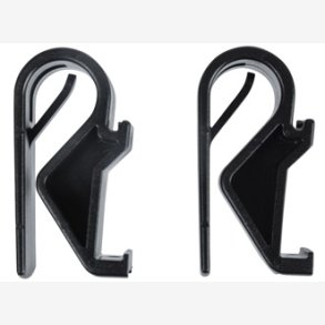 Basil Hook-On System Sports - set of 2 hooks - 10-12 mm