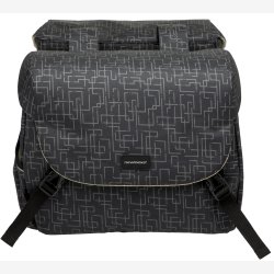 Dobbelt cykeltaske New Looxs Mondi Joy Double MIK 38 liter 37 x 16 x 32 cm (2x) - sort