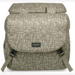 New Looxs dobbelt cykeltaske Mondi Joy 38 liter 37 x 16 x 32 cm (2x) - beige