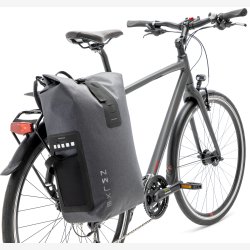 Cykelrygsk New Looxs Varo 22 liter 29 x 50 x 15 cm - gr, vandtt