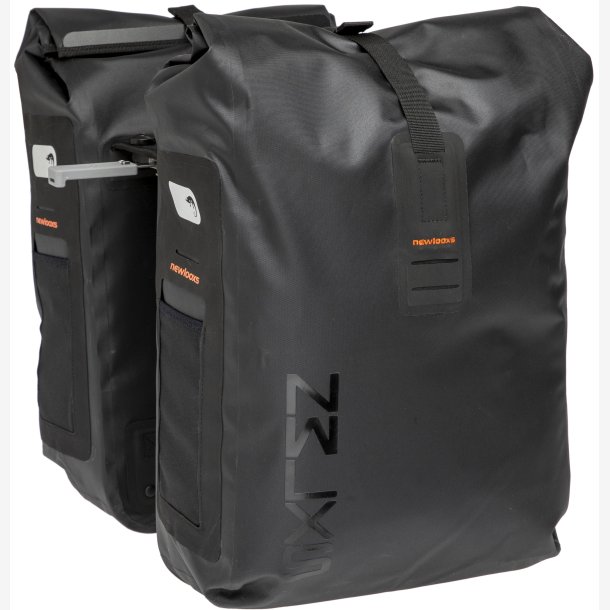 Dobbelt cykeltaske New Looxs Varo Double MIK 40 liter 28 x 43 x 17 cm (x2) - sort, vandtt