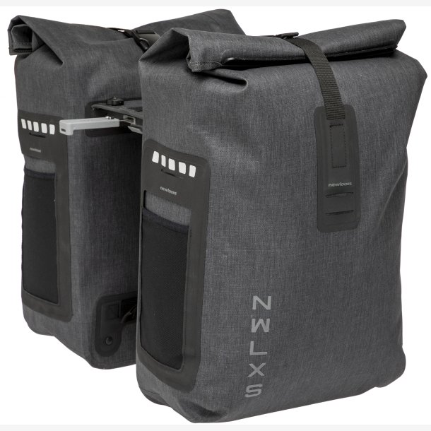 Dobbelt cykeltaske New Looxs Varo Double MIK 40 liter 28 x 43 x 17 cm (x2) - gr, vandtt