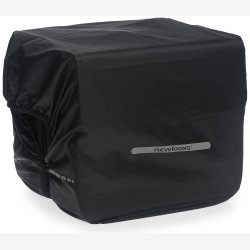Regnslag til dobbelt cykeltaske New Looxs 40 x 97cm med refleks - sort