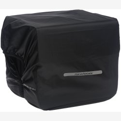 Regnslag til dobbelt cykeltaske New Looxs 40 x 97cm med refleks - sort