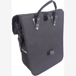 Cykeltaske Edge Leisure 18 liter 48 x 30 x 15 cm - sort