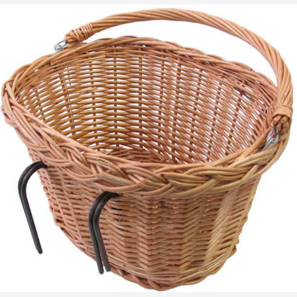 Wicker Cykelkurv Basil Denver large - 37x27x22 cm - natural