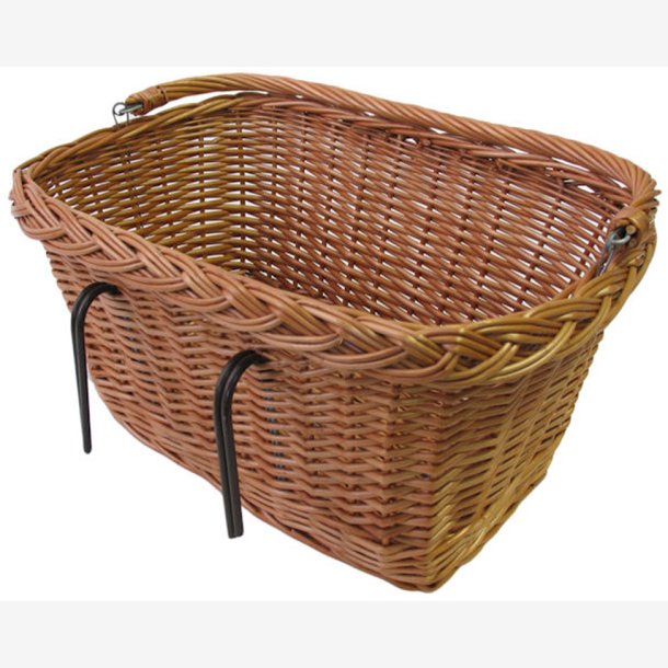 Wicker Cykelkurv Basil Davos - 46x29x22 cm - natural