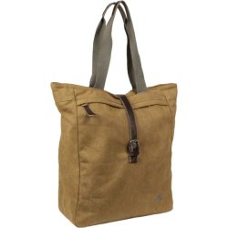 Cykeltaske Greenlands Canvas Shopper 20 liter 42 x 34 x 14 cm - kamelbrun