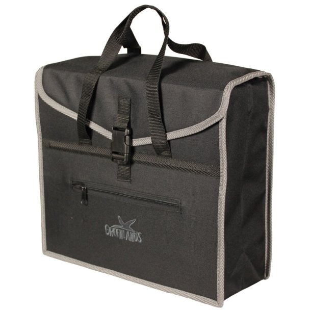 Cykeltaske Greenlands 20 liters 37 x 33 x 14 cm -  black